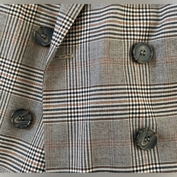 ✨ ZARA Plaid Blazer Dress - Longline Blazer Coat ✨ - Picture 3 of 5